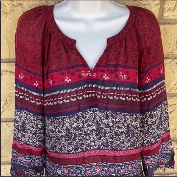 Beach Lunch lounge Tunic Top Light Thin Boho Small loose fit - Picture 4 of 10